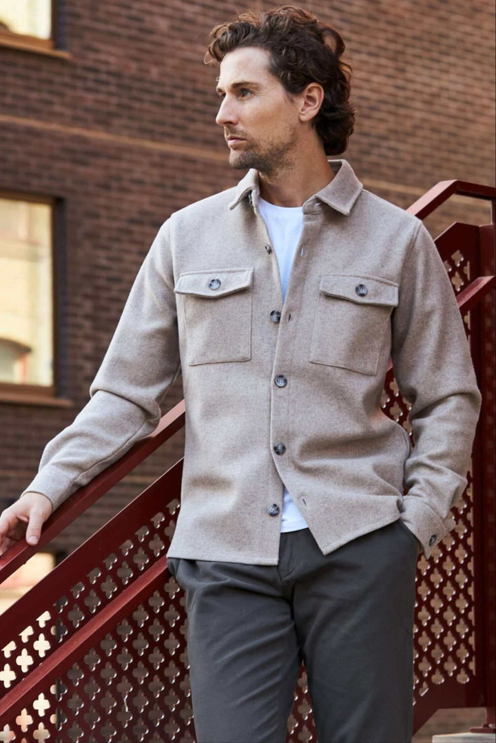 Beige Overshirt