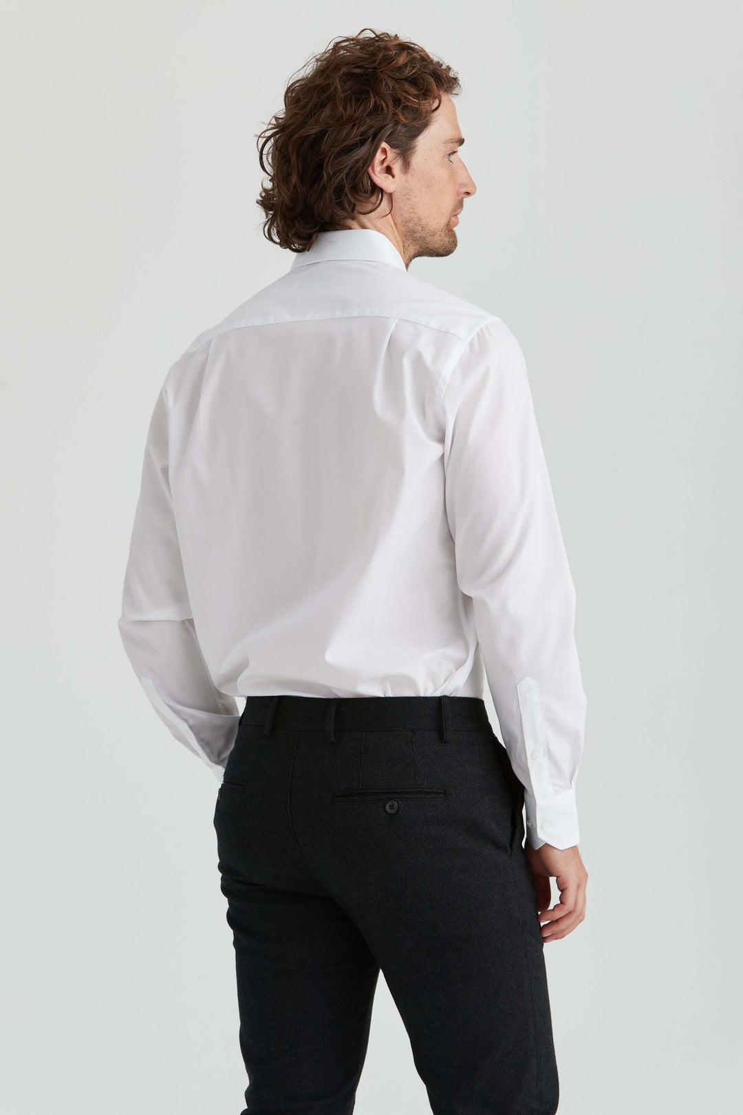 vit skjorta non-iron