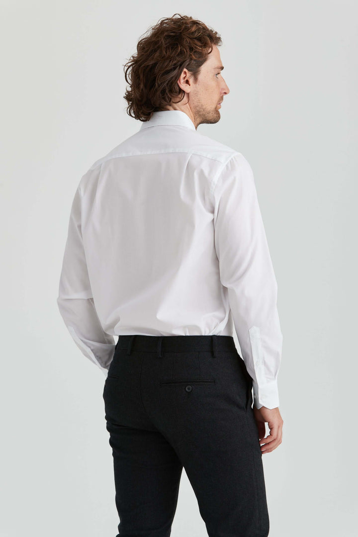 vit skjorta non-iron