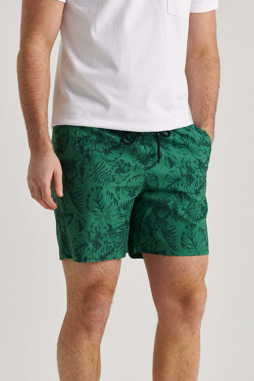 Palmprint Badshorts Grön