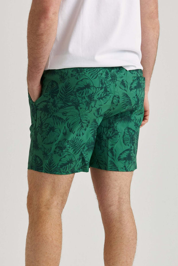 Palmprint Badshorts Grön
