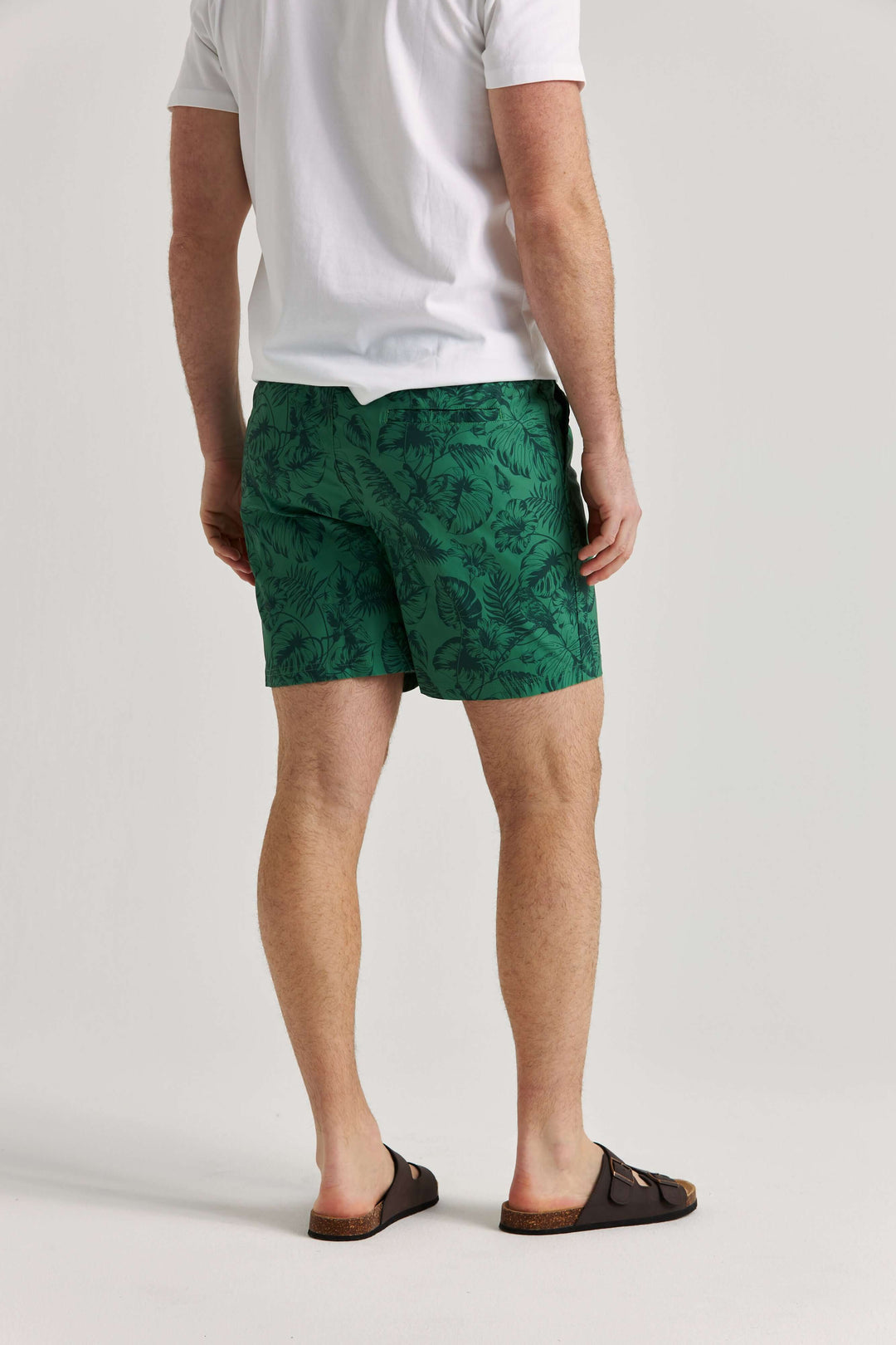 Palmprint Badshorts Grön