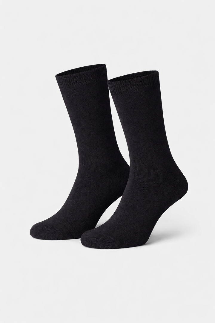2-pack Svarta Merinoull Strumpor