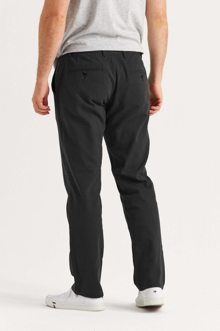 Svart Chinos med stretch