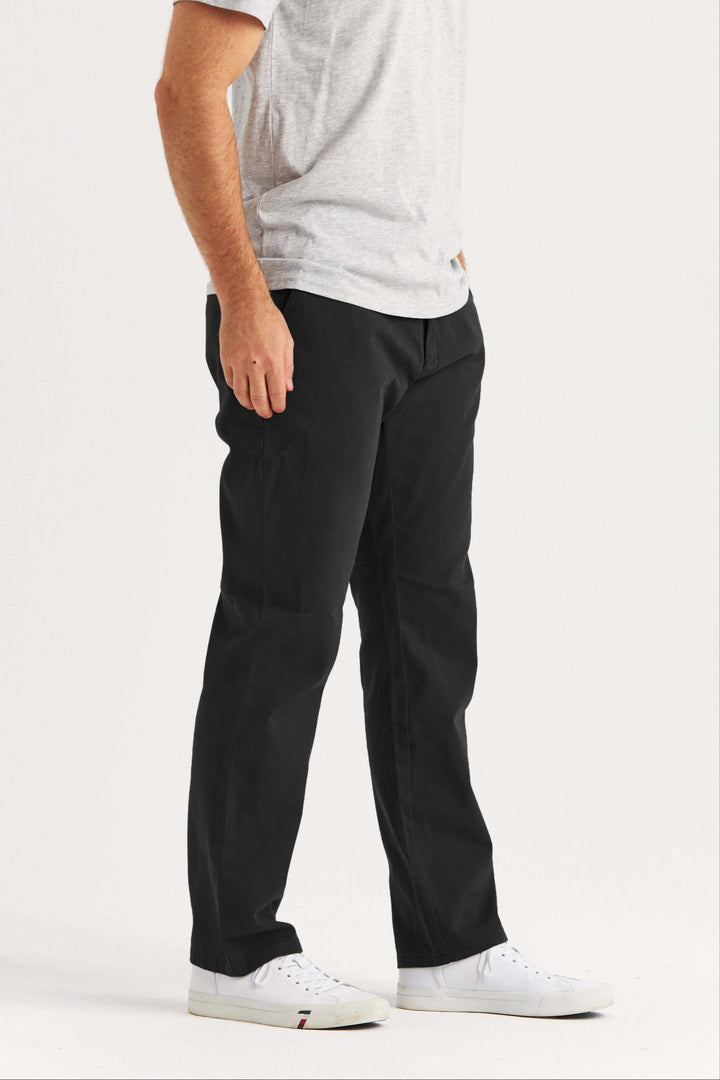 Svart Chinos med stretch