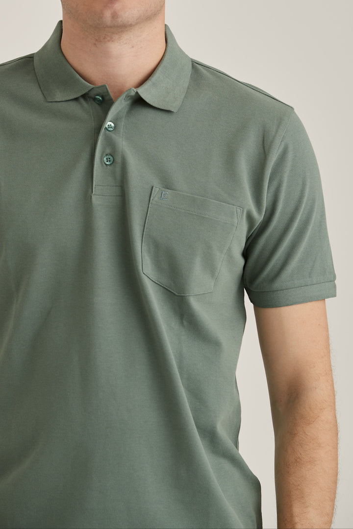 Original Polo Piké Olivgrön