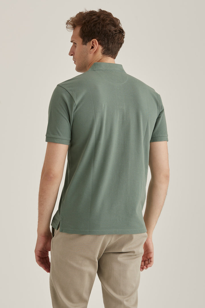 Original Polo Piké Olivgrön