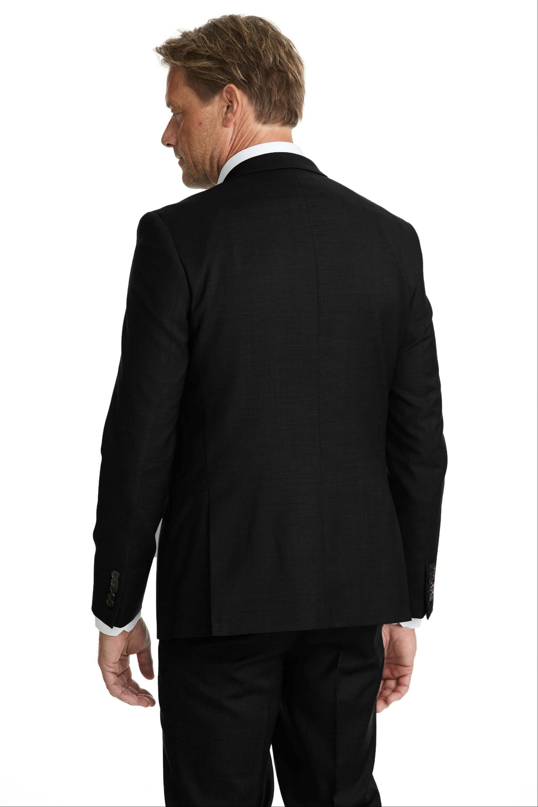 svart ullkavaj