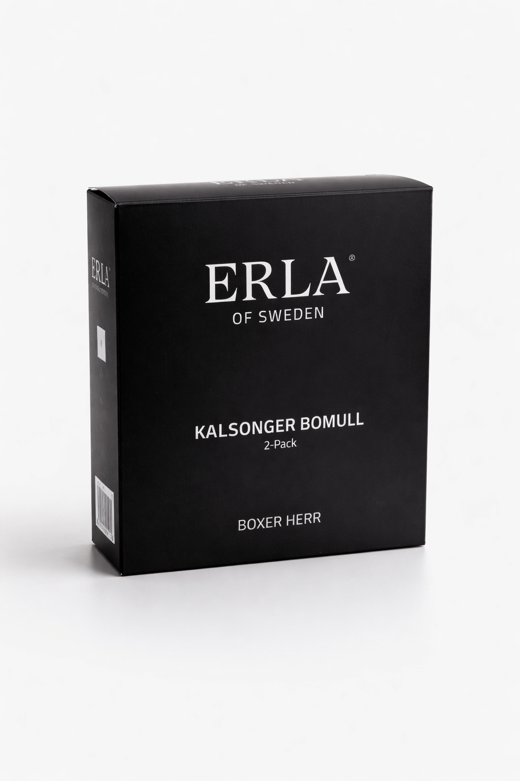 2-pack Svarta Boxerkalsonger förpackning