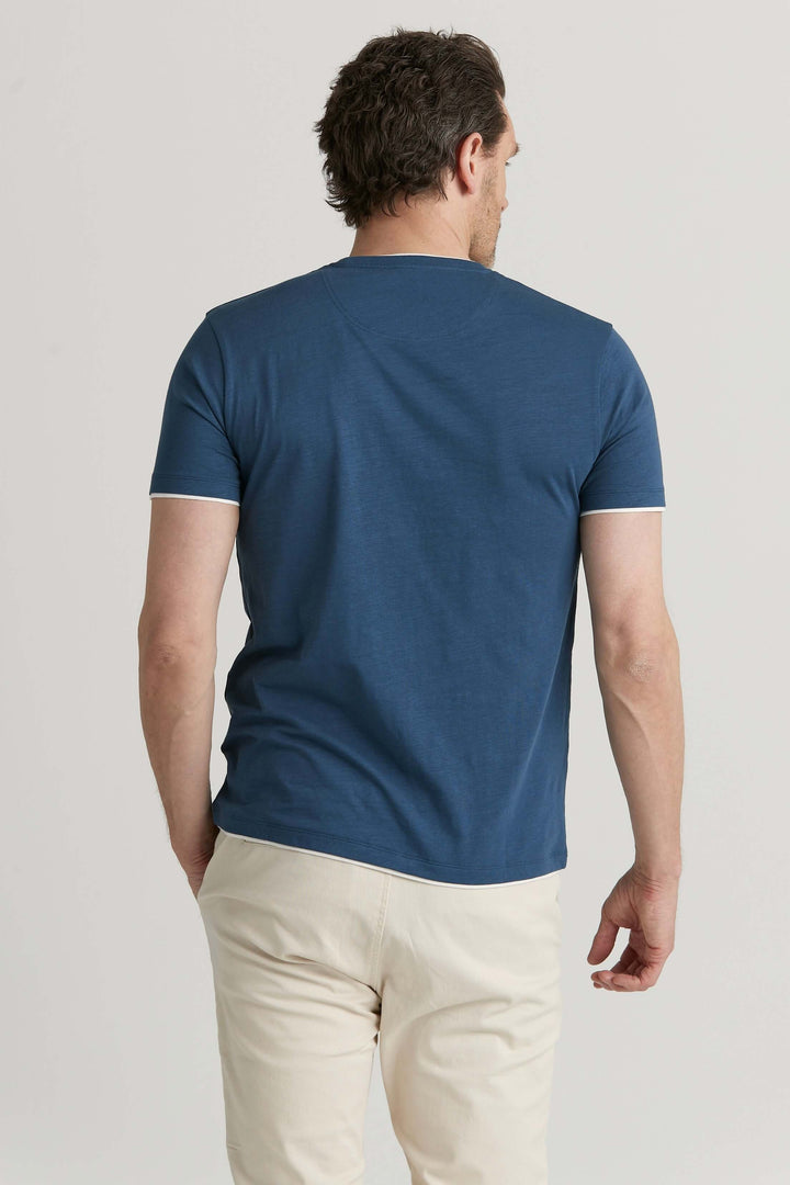 Pocket T-shirt Blå