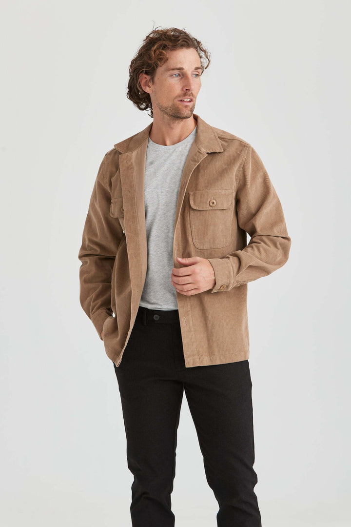 Manchester Overshirt Brun