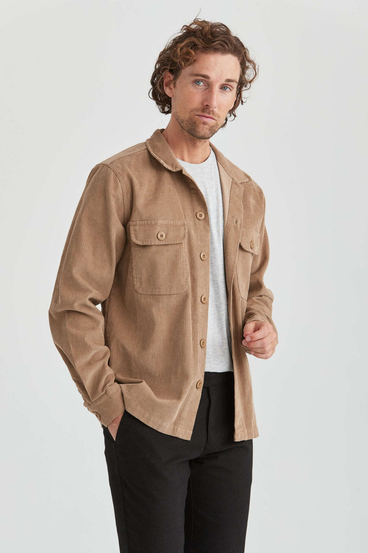 Manchester Overshirt Brun