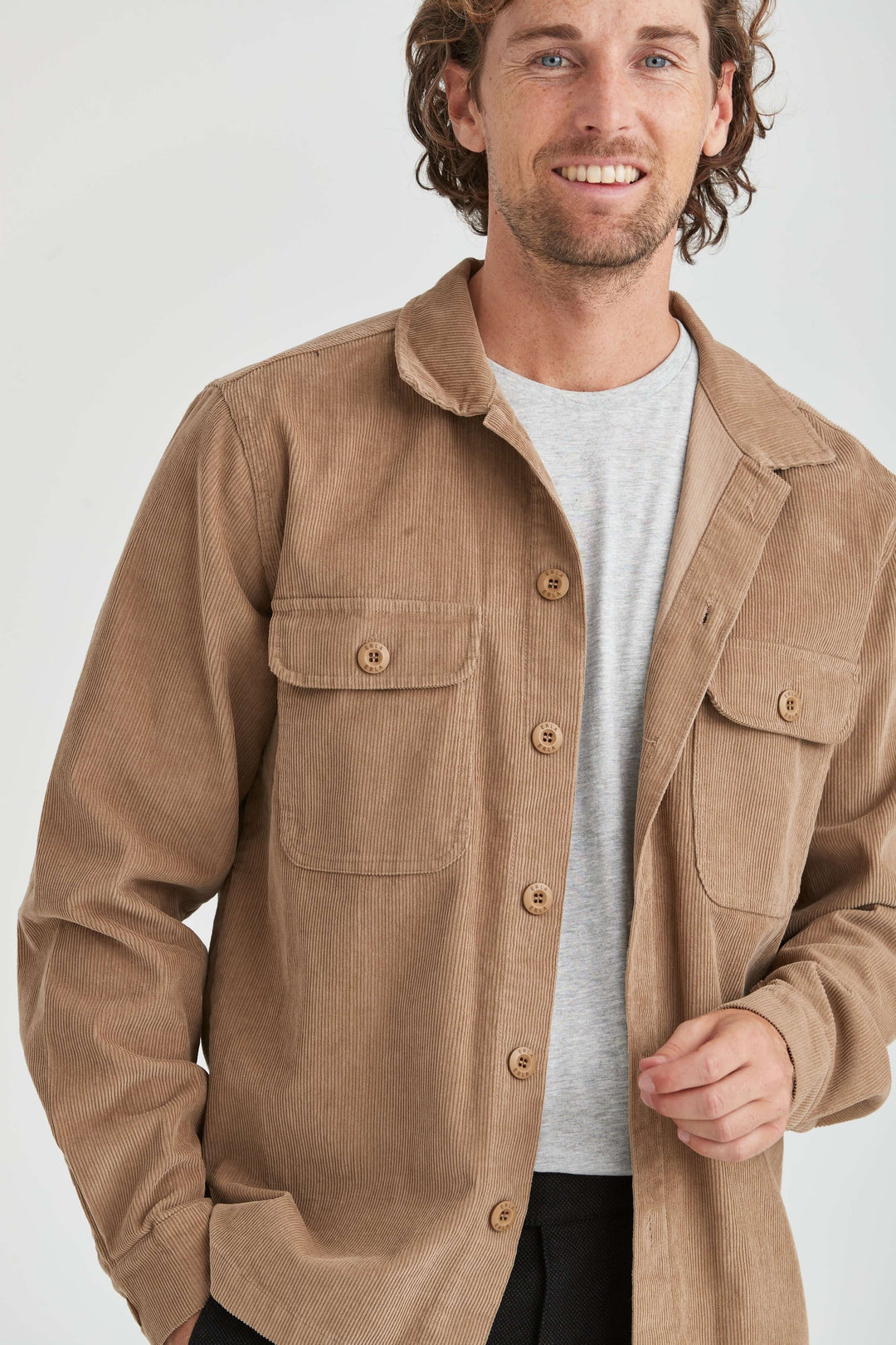 Manchester Overshirt Brun