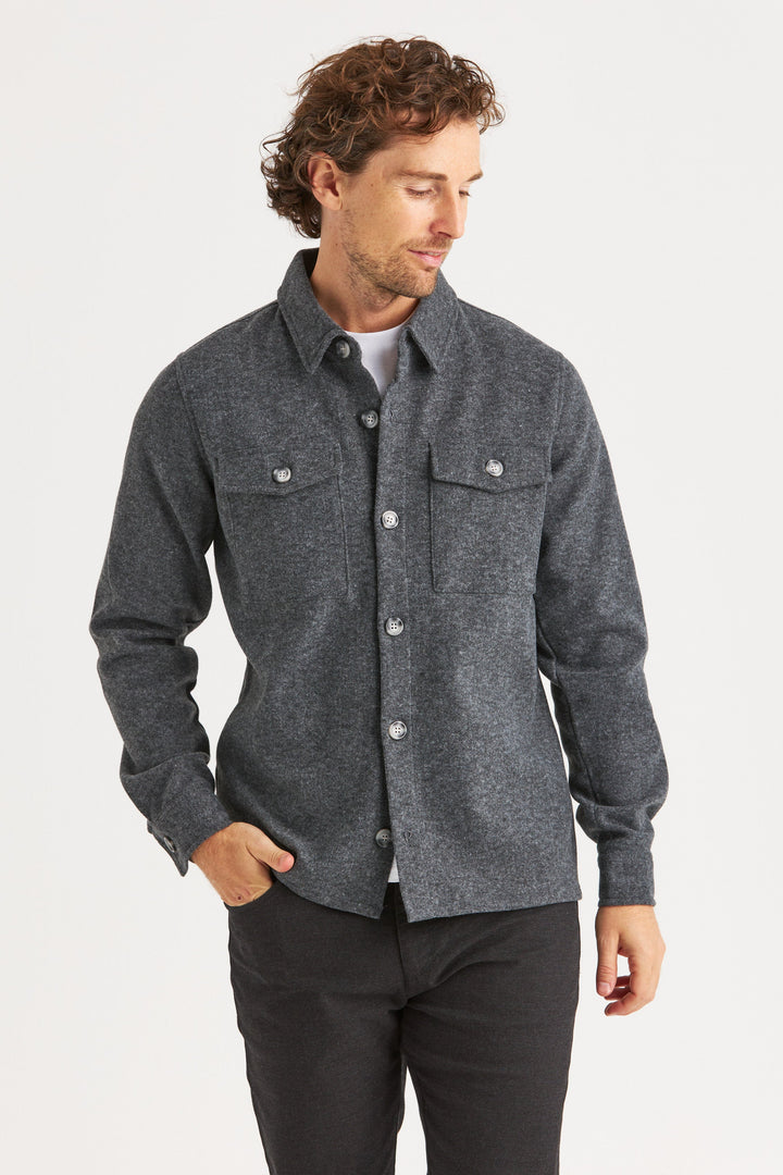 Grå Overshirt