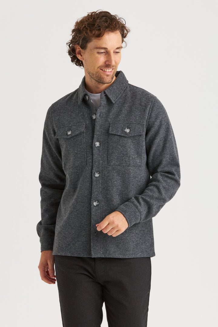 Grå Overshirt