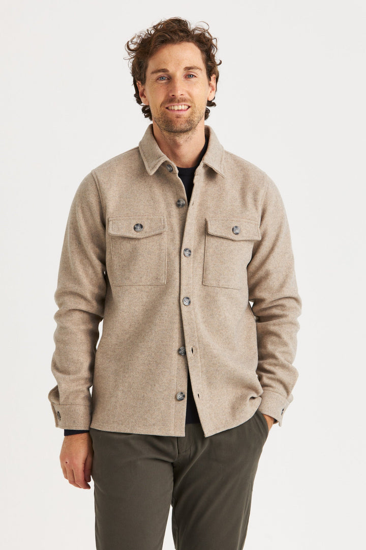 Beige Overshirt