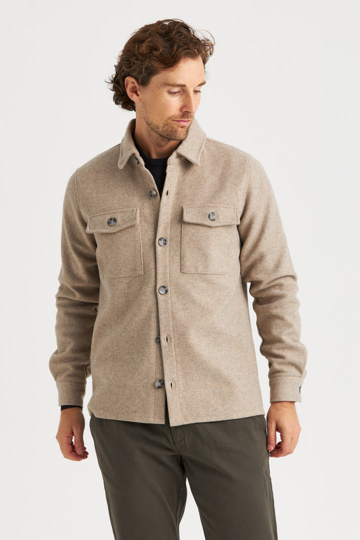 Beige Overshirt