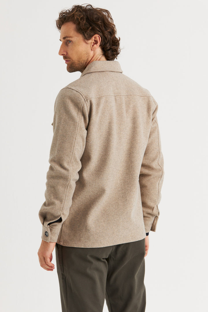 Beige Overshirt