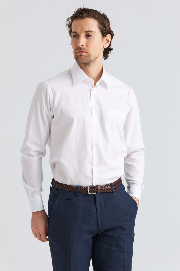 Vit skjorta Non-Iron