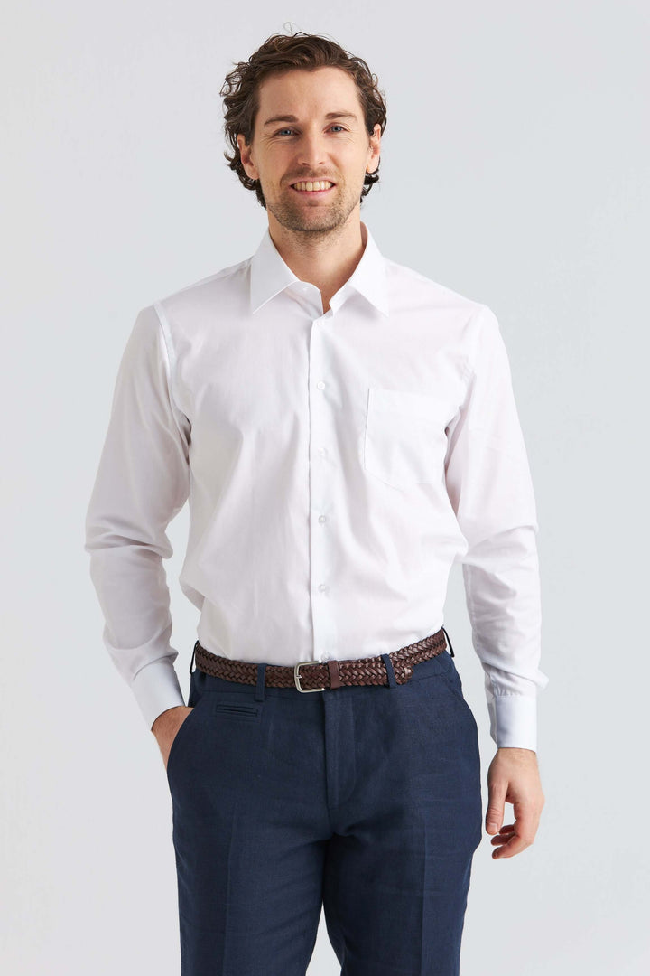 Vit skjorta Non-Iron