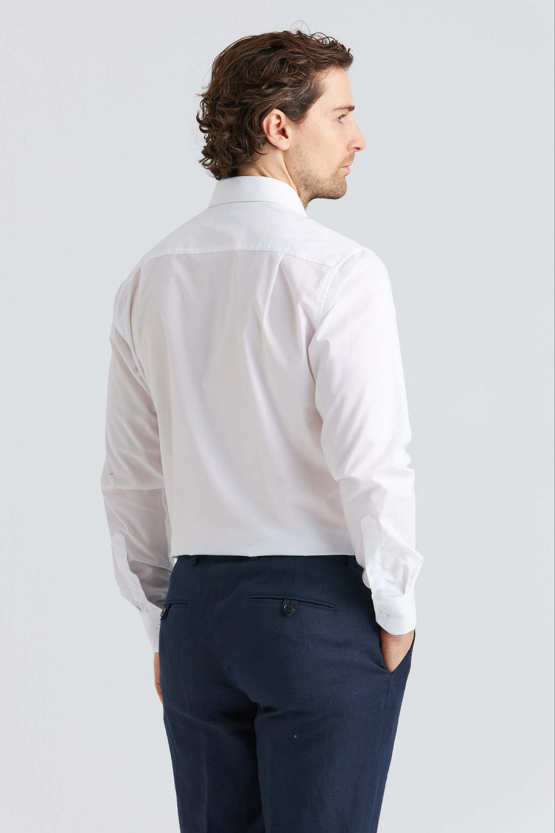 Vit skjorta Non-Iron