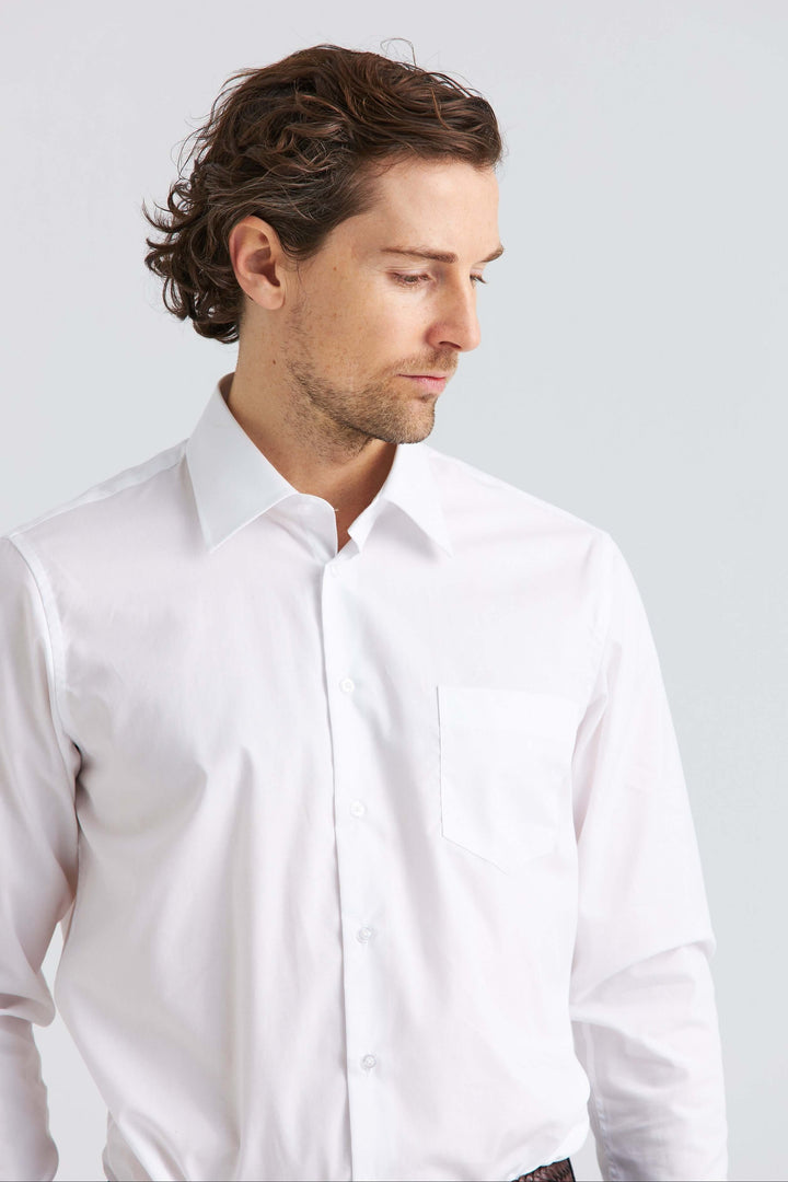 Vit skjorta Non-Iron