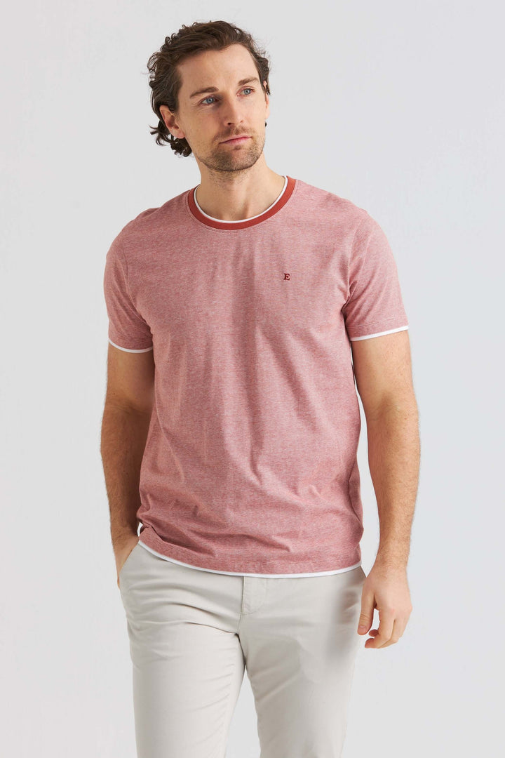 Röd Randig T-shirt