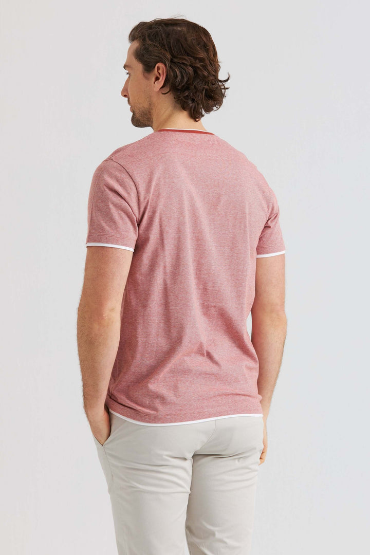 Röd Randig T-shirt