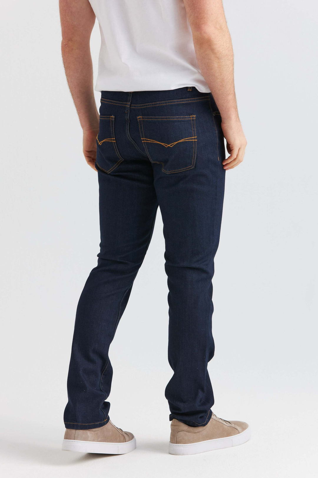 4500 Jeans Stretch Mörkblå