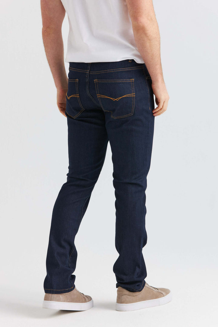 4500 Jeans Stretch Mörkblå