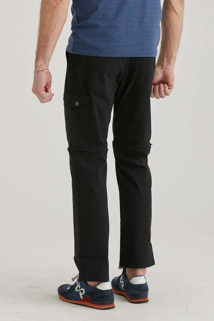 Fritidsbyxa Zip-off Stretch Svart