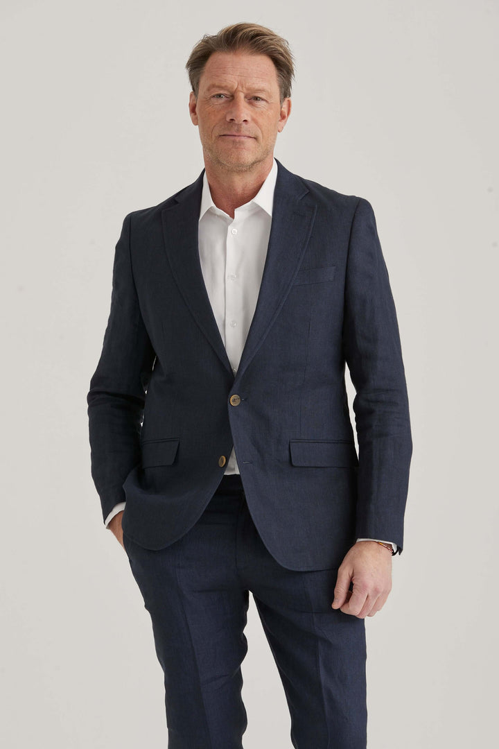 linnekavaj marinblå