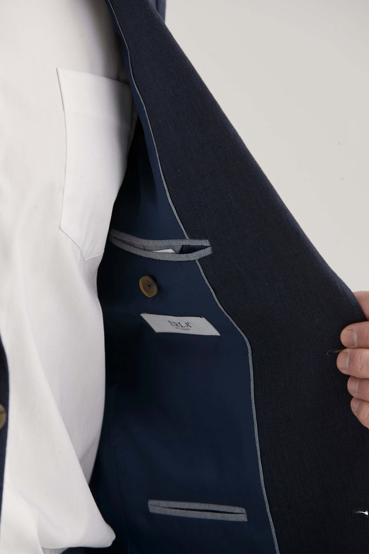 linnekavaj marinblå