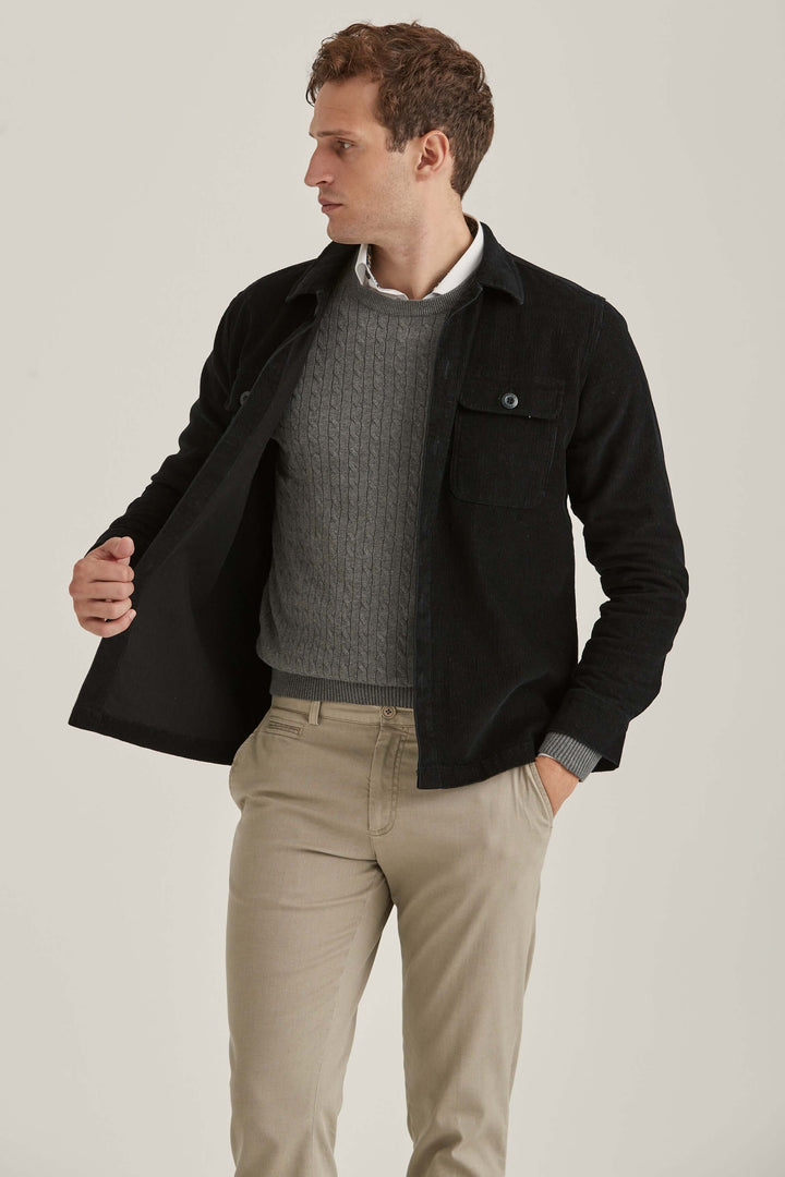 Manchester Overshirt Svart