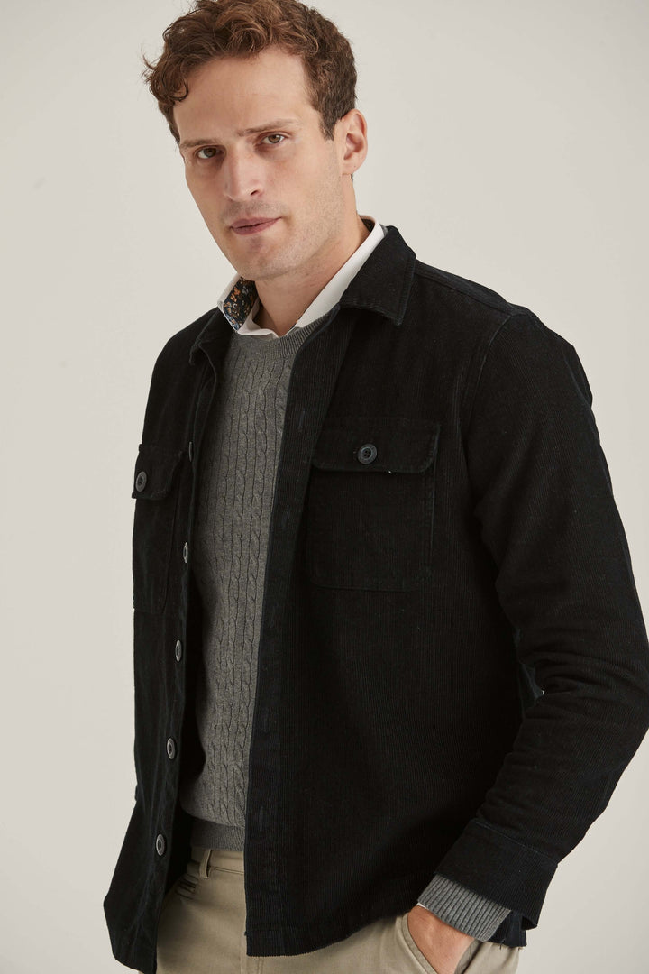 Manchester Overshirt Svart