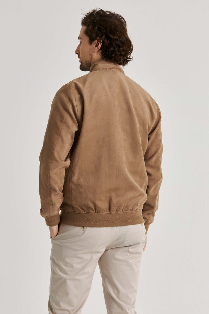 Alcantara Jacka Beige