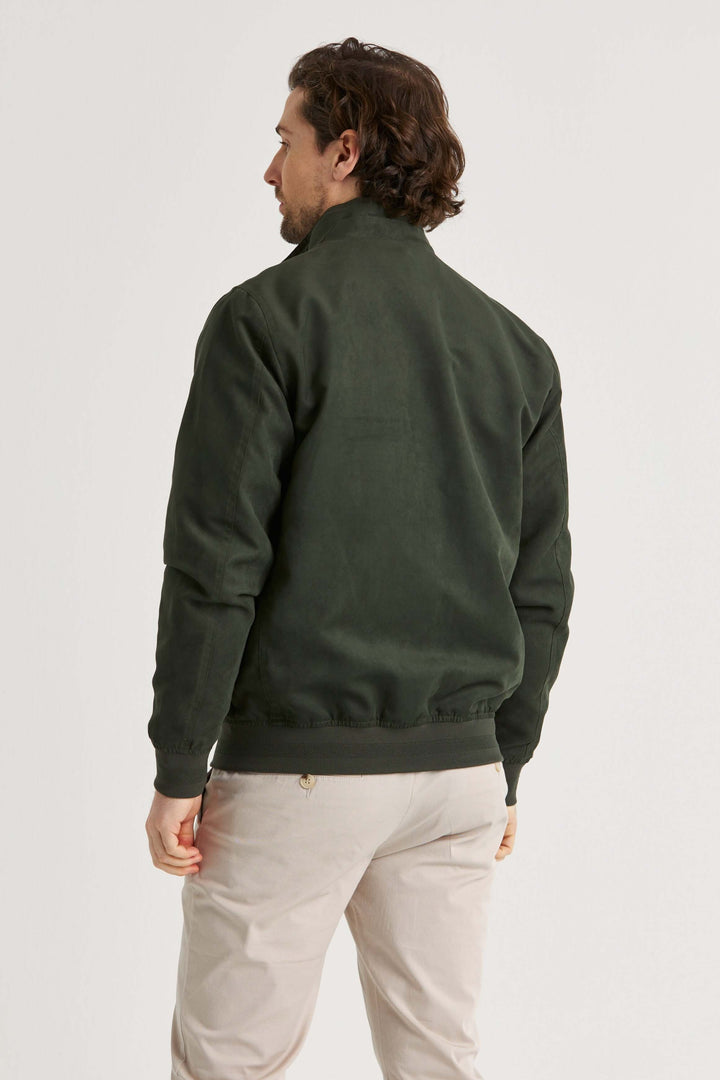 Alcantara Jacka Grön