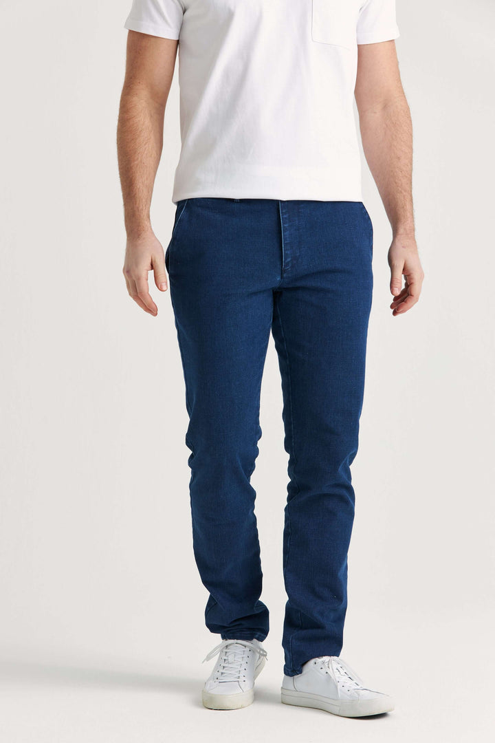 Denim Chinos Blå