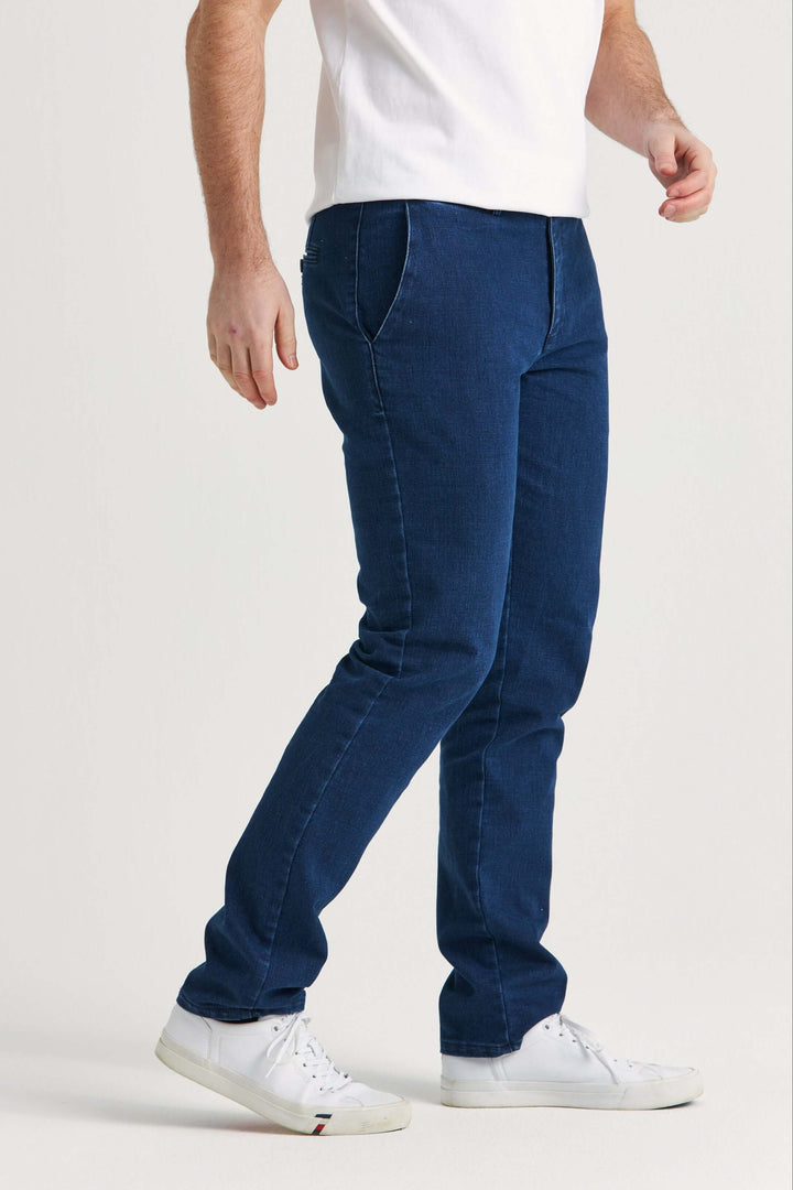 Denim Chinos Blå