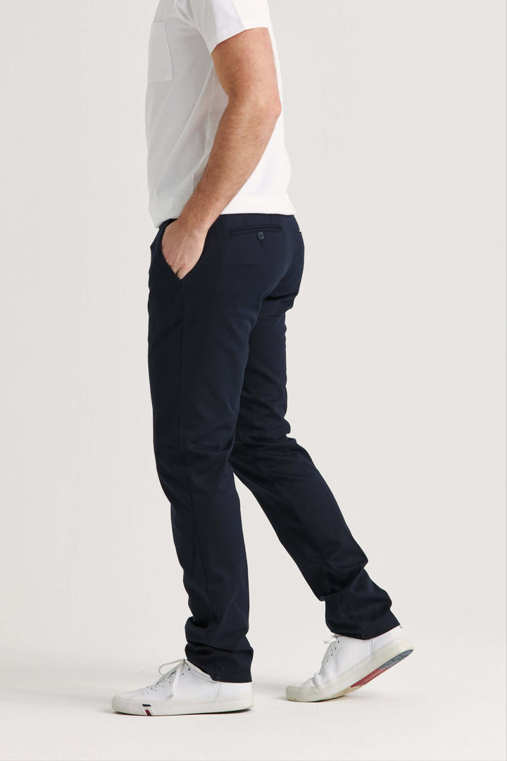 Marinblå Bomull-Tencel™ Chinos