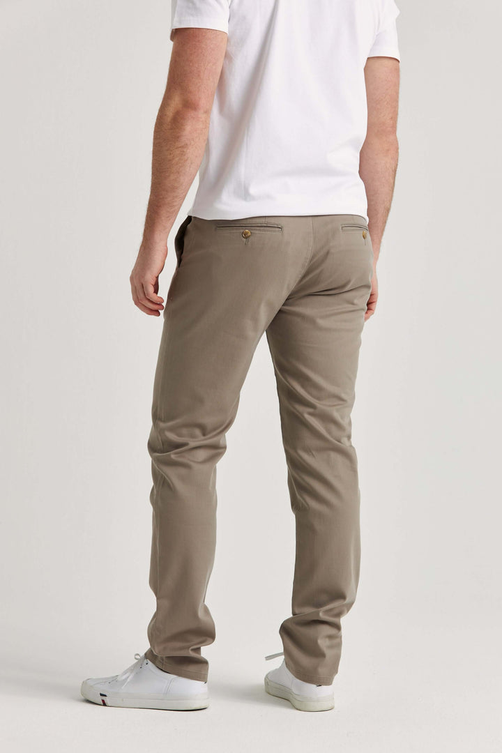 Beige Bomull-Tencel™ Chinos