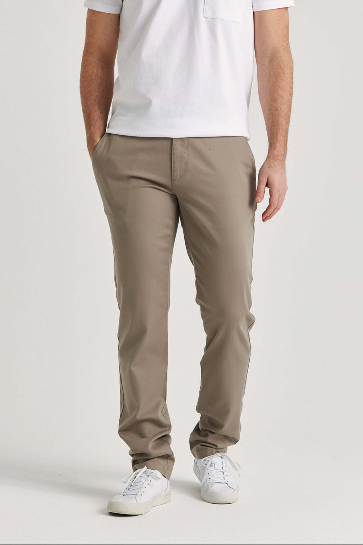 Beige Bomull-Tencel™ Chinos