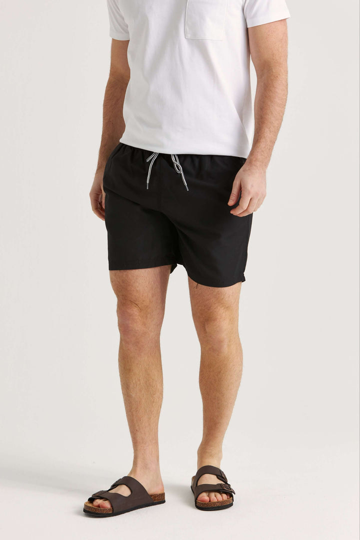 Svarta badshorts