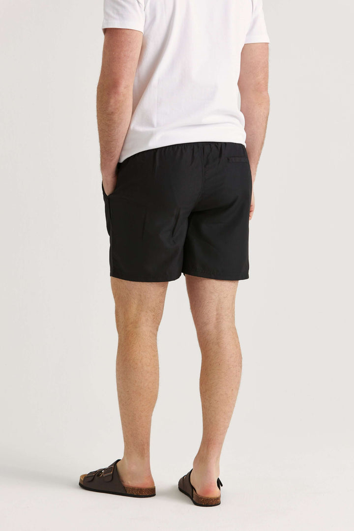 Svarta badshorts