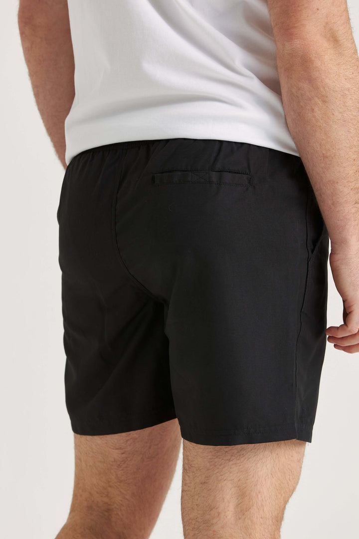 Svarta badshorts