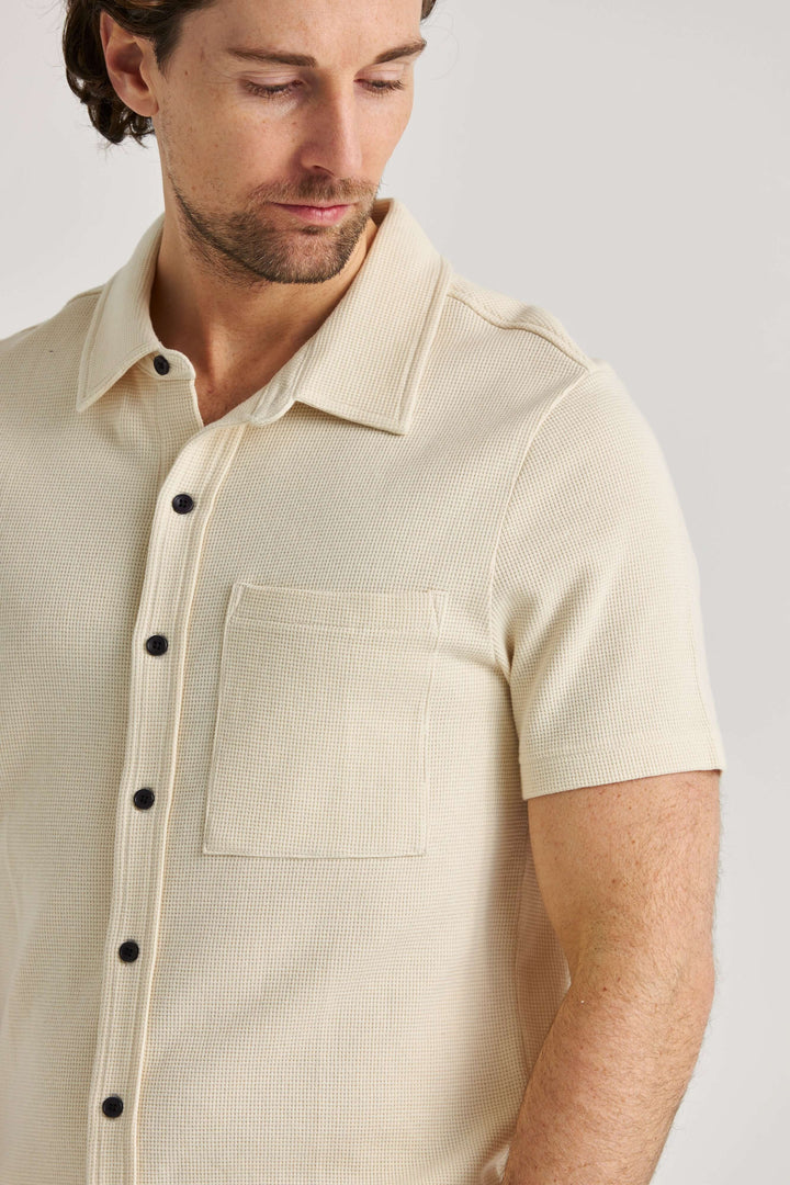 Beige Jerseyset Bomull