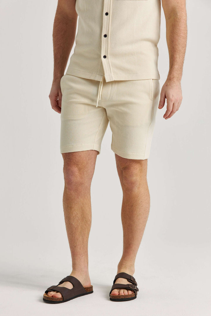 Beige Jerseyshorts Bomull