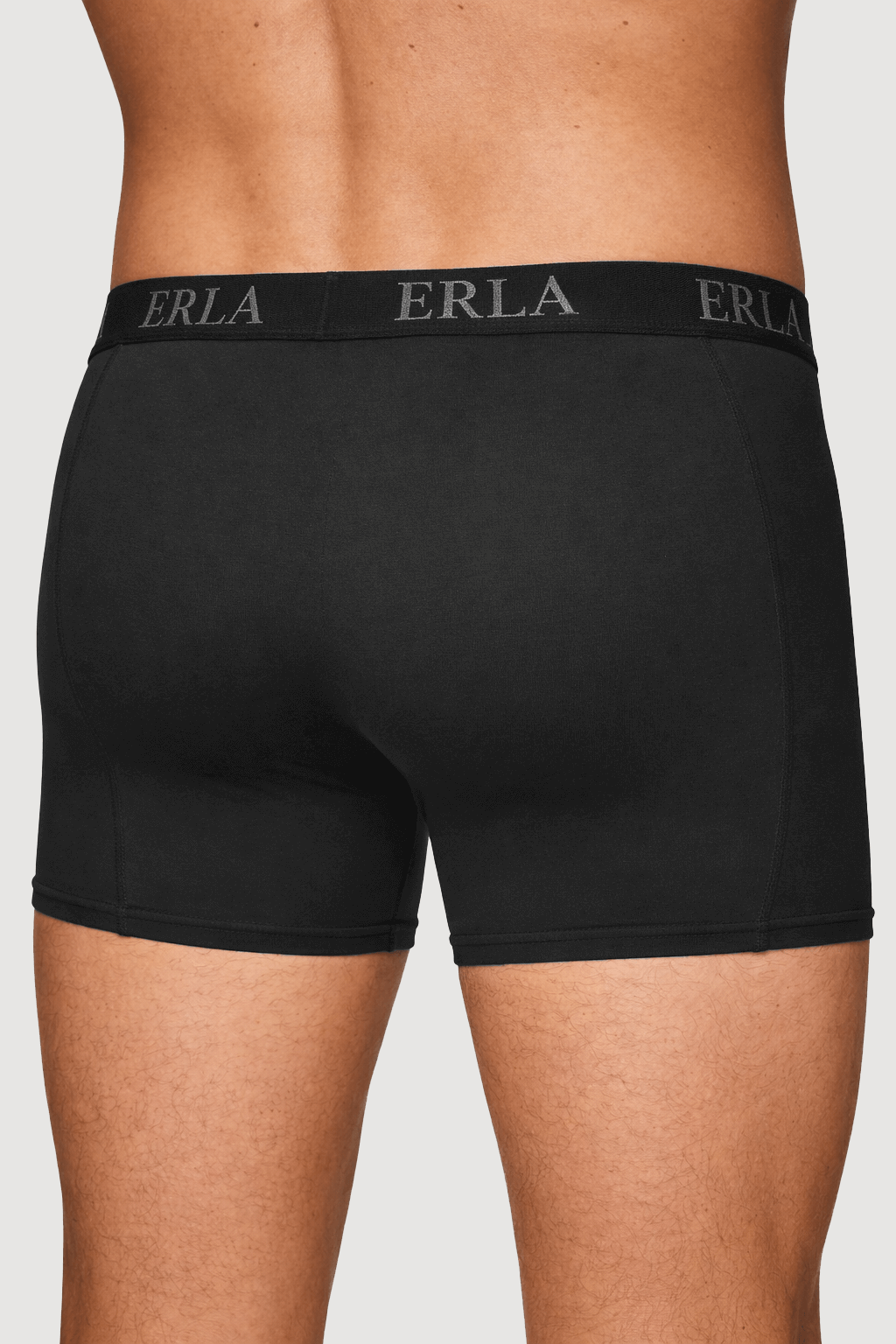 2-pack Svarta Boxerkalsonger baksida