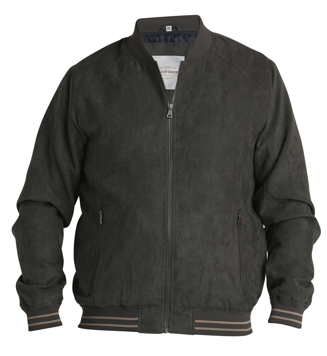 Catalinajacka i Alcantara - Dark Green - Erla of Sweden