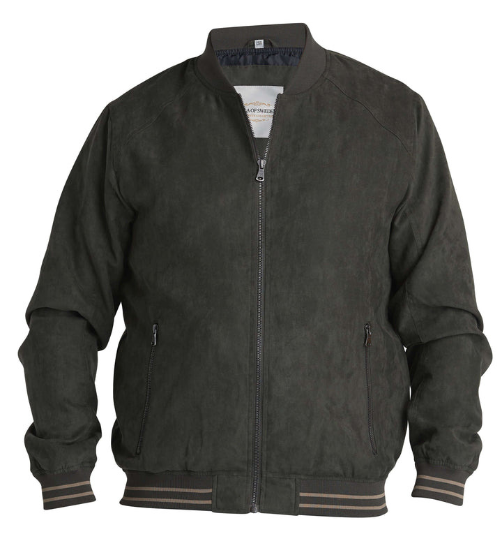 Catalinajacka i Alcantara - Dark Green - Erla of Sweden